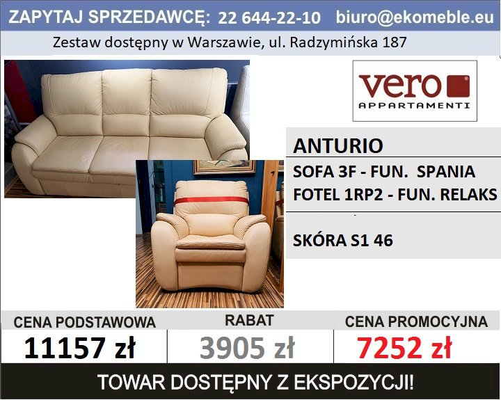 VERO - ANTURIO SOFA + FOT. REL.MAN.