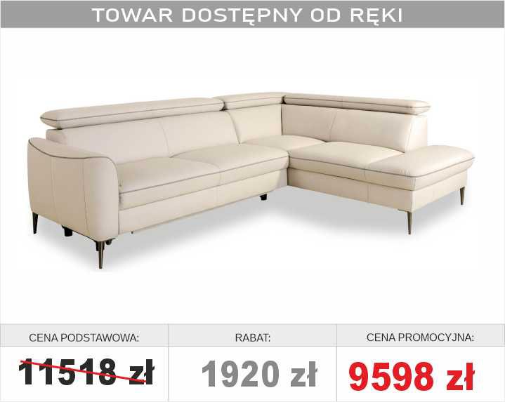 VERO - DIANTHUS - NAROŻNIK 2RCL-X90K1STP SKÓRA VERO - DIANTHUS - NAROŻNIK 2RCL-X90K1STP SKÓRA