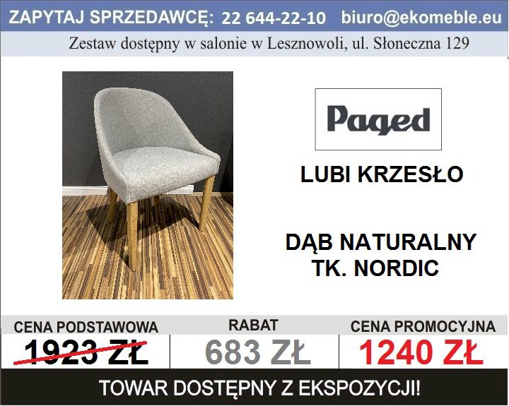 Paged - Lubi krzesło