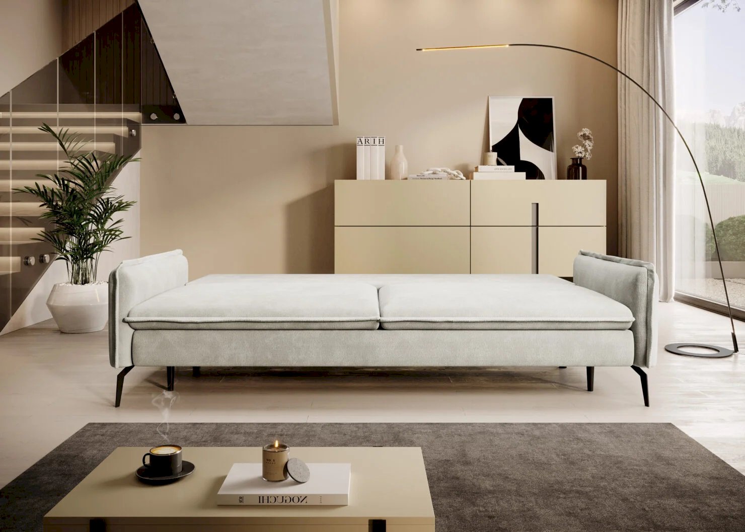 Wersal - Glossy - Sofa