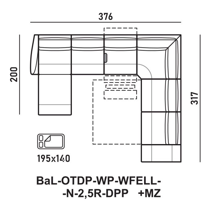 Meblomak-Teramo BaL-OTDP-WP-WFELL-N-2,5R-DPP+MZ
