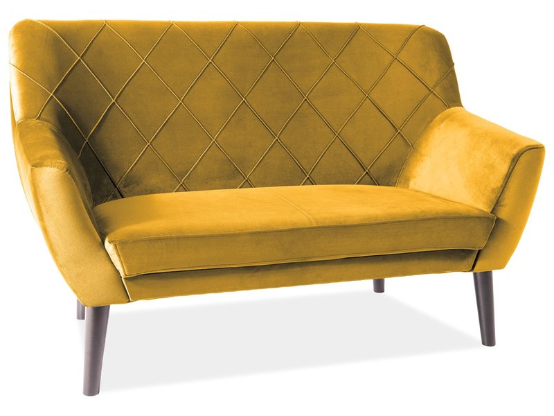 SOFA KIER 2 VELVET CURRY BLUVEL 68 / BUK