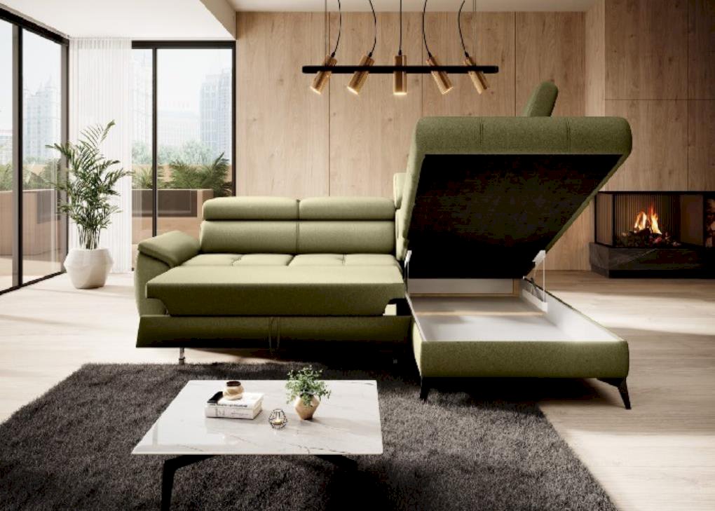 Wersal - Mocca narożnik P