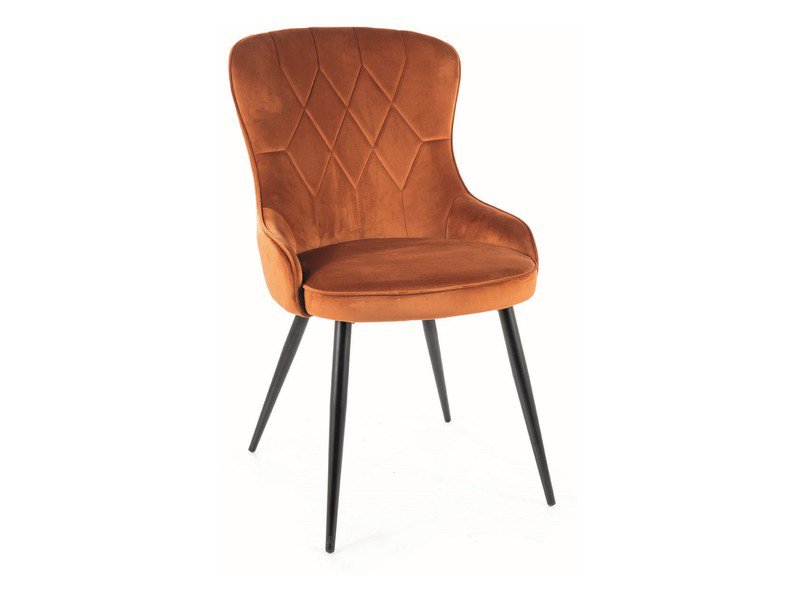 KRZESŁO LOTUS VELVET CZARNY STELAŻ/BEŻ BLUVEL 28