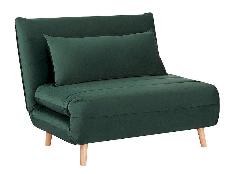 FOTEL SPIKE VELVET ZIELONY TAP.189/BUK