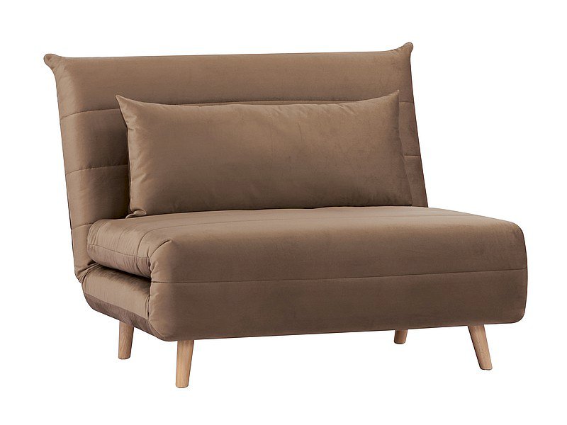 FOTEL SPIKE VELVET BEŻOWY TAP.196/BUK