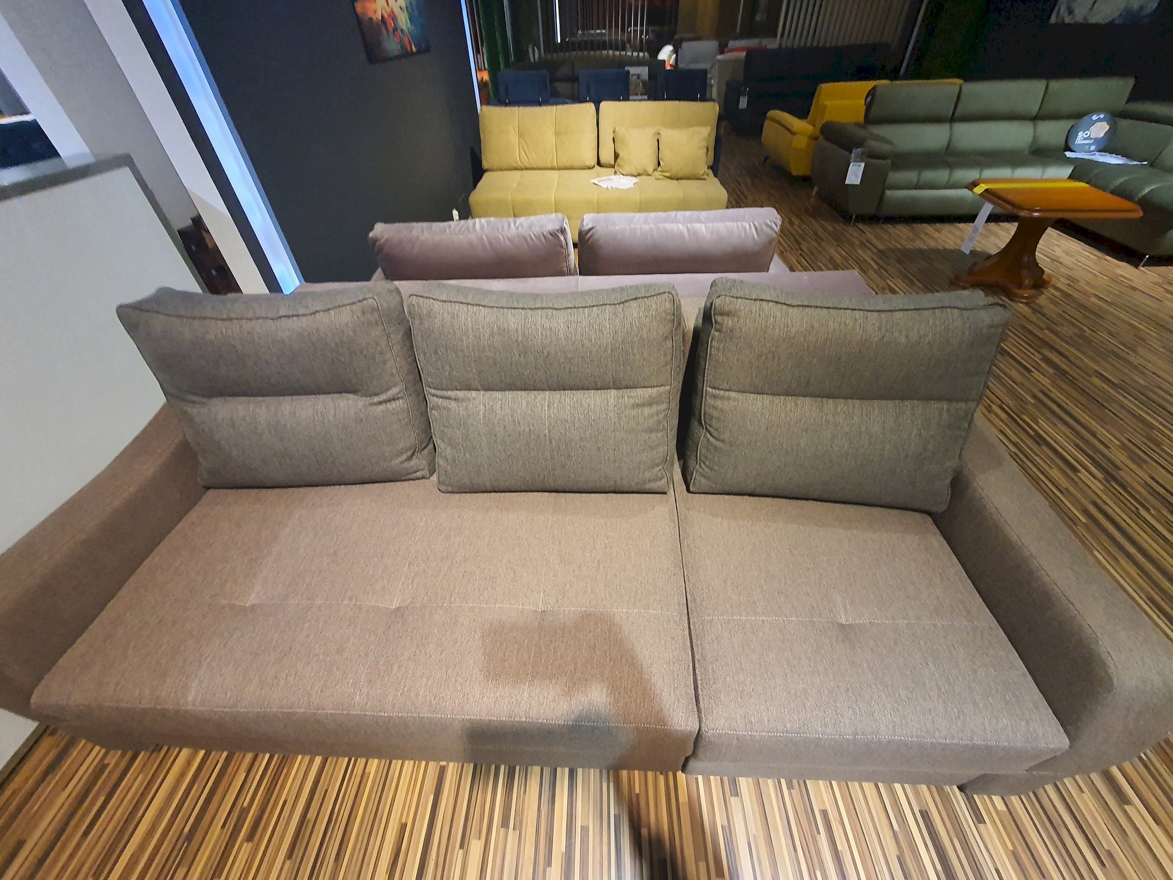 UNIMEBEL - VENETO - SOFO-NAROŻNIK ROZKŁADANY Z FUN. SPANIA I POJ. TK. ARTEMIS 3/5