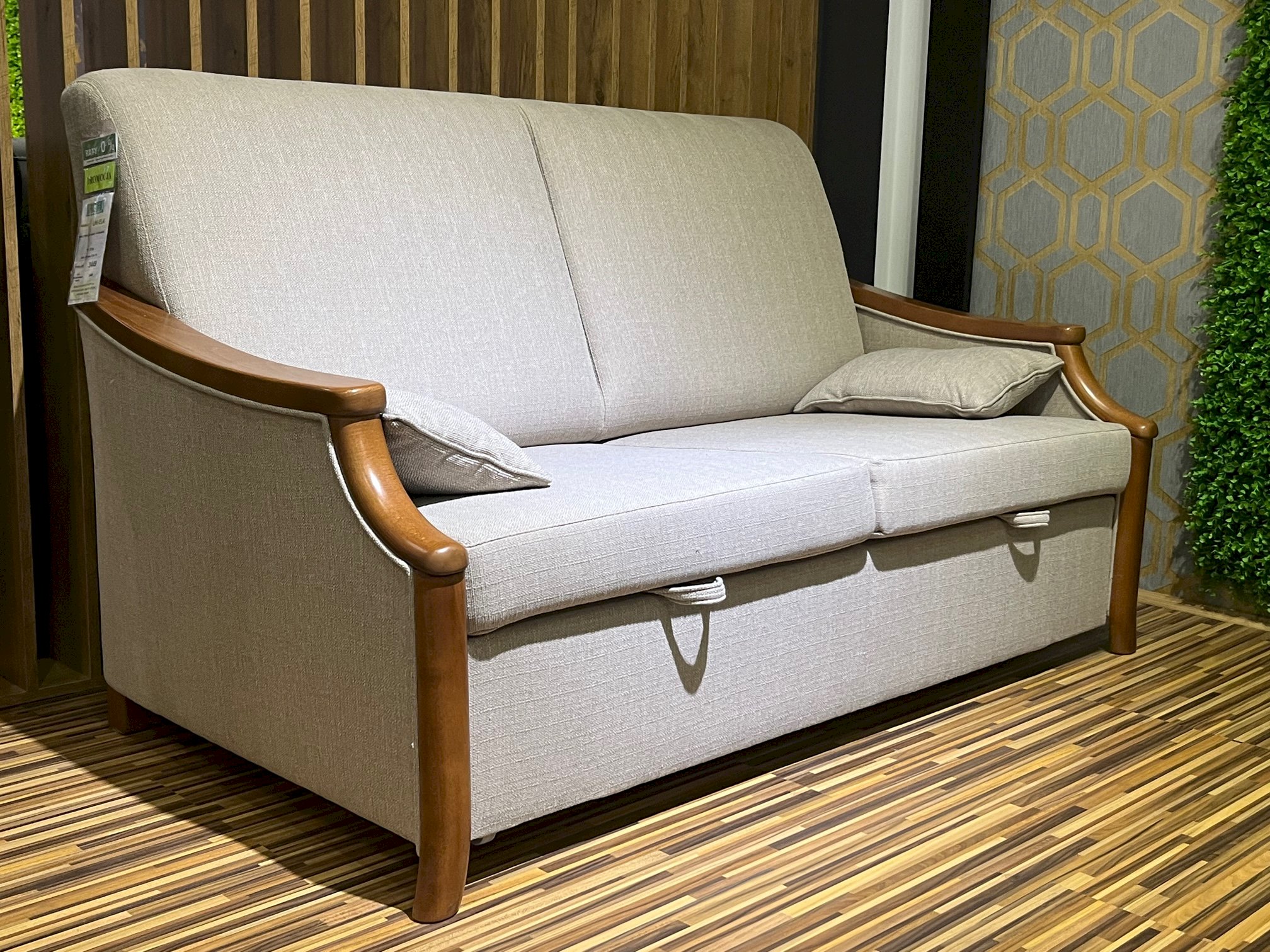 UNIMEBEL - ELEGANT IV - SOFA Z FUN. SPANIA I POJ. NA POŚCIEL, TK. 376A