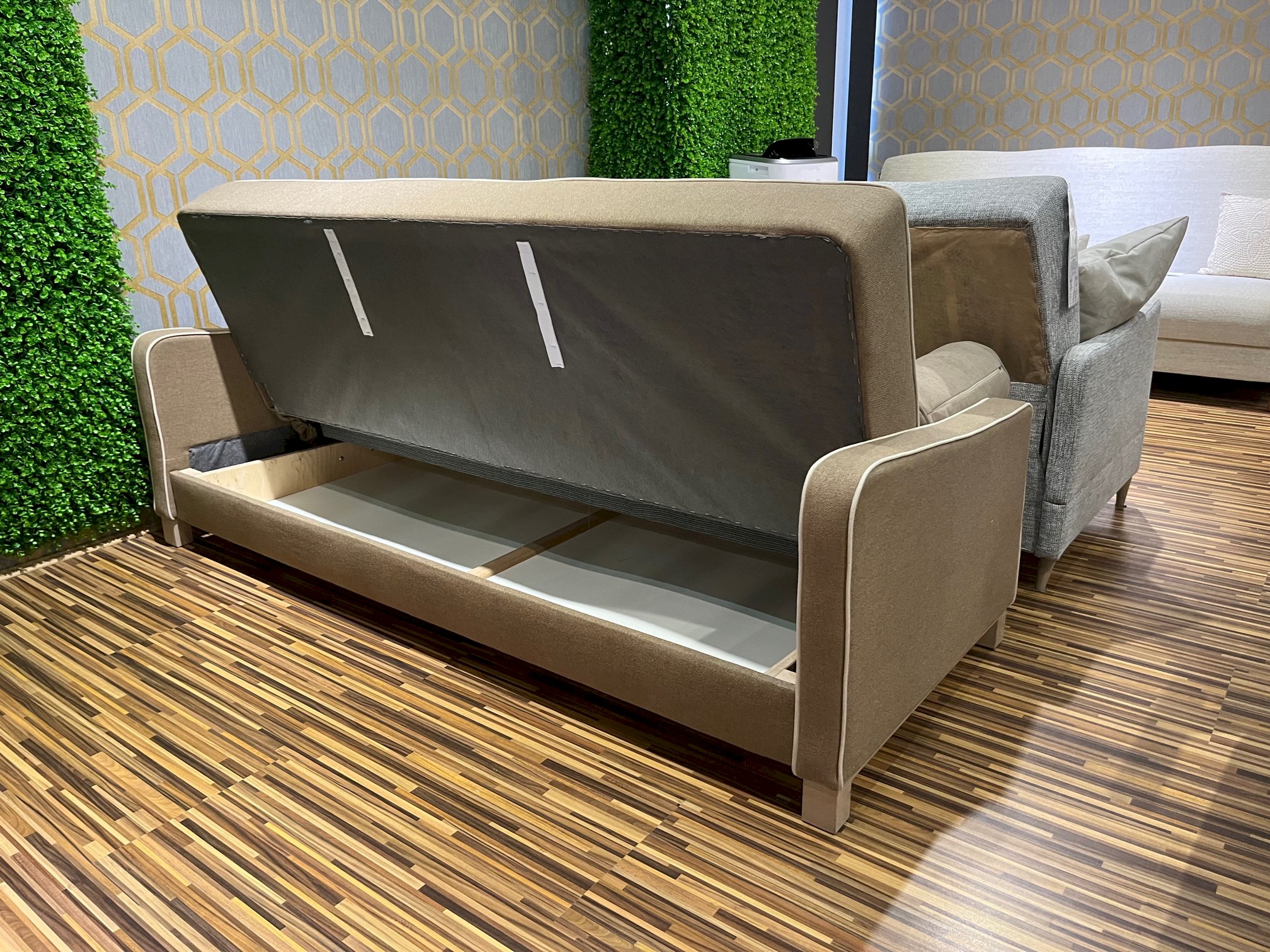 UNIMEBEL - OLIVIA 6 SOFA Z FUN. SPANIAI POJ. NA POŚCIEL, TK. BARBADOS 5