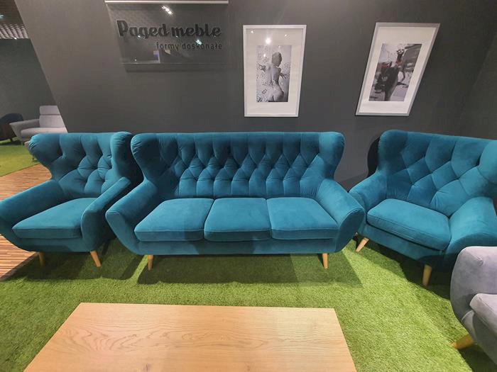 GALA - VOSS - ZESTAW SOFA + 2 x FOTEL