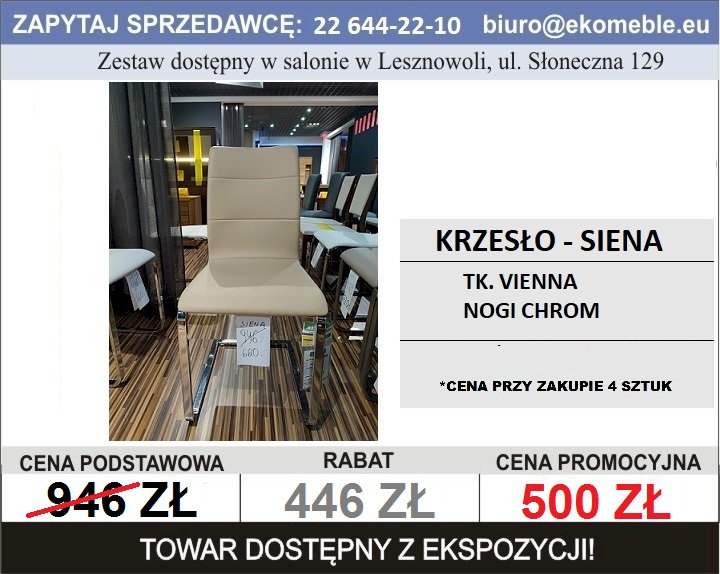 Krzesło Siena 