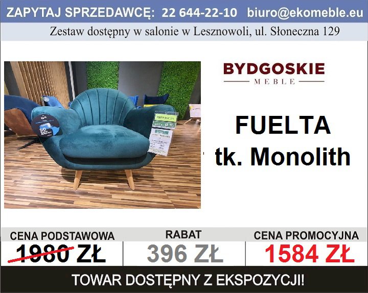 BYDGOSKIE MEBLE - FUELTA FOTEL