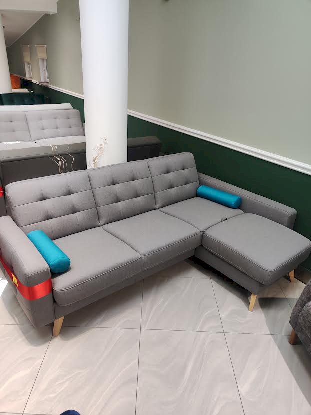 GALA COLLEZIONE - NAROŻNIK NAPPA Z FUNKCJĄ SPANIA I POJEMNIKIEM