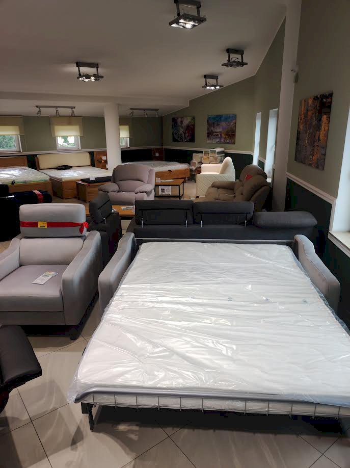 VERO ZESTAW TULIPANO FOTEL + SOFA Z FUNKCJĄ SPANIA