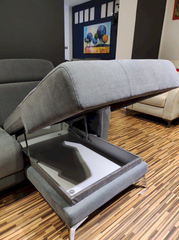 VERO - NAROŻNIK AMARENO Z FUNKCJĄ SPANIA I POJEMNIKIEM