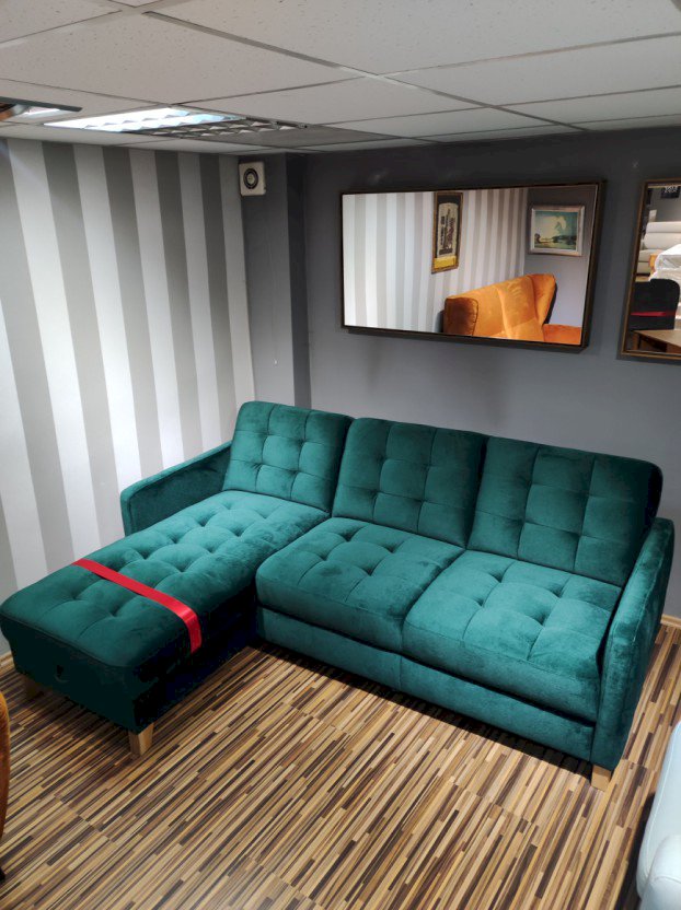 SWEET SIT - NAROŻNIK ELIO Z FUNKCJĄ SPANIA I POJEMNIKIEM