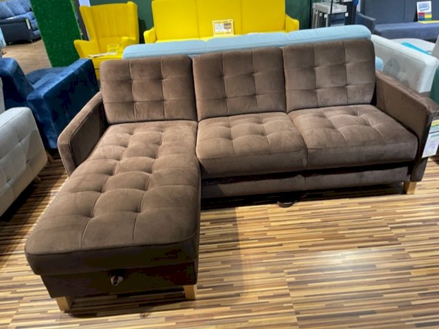 SWEET SIT - NAROŻNIK ELIO Z FUNKCJĄ SPANIA I POJEMNIKIEM, TK. KRONOS 06