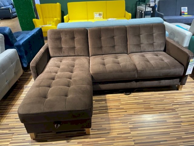 SWEET SIT - NAROŻNIK ELIO Z FUNKCJĄ SPANIA I POJEMNIKIEM, TK. KRONOS 06