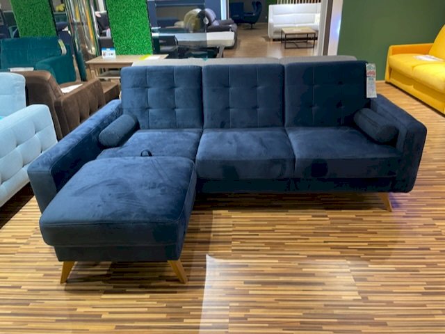 GALA COLLEZIONE - NAROŻNIK NAPPA Z FUNKCJĄ SPANIA I POJEMNIKIEM, TK. MONOLITH 77