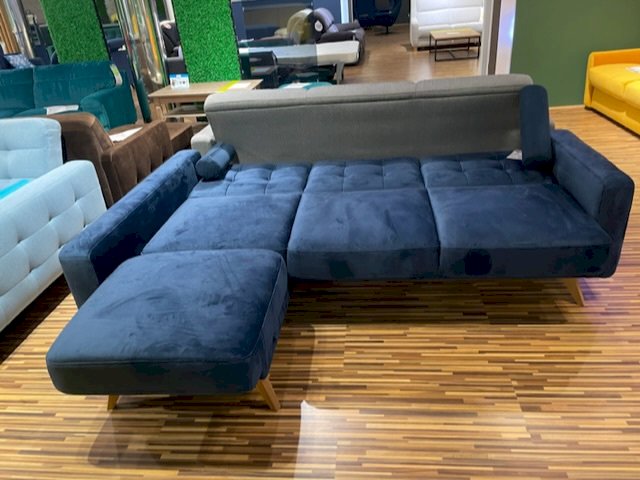 GALA COLLEZIONE - NAROŻNIK NAPPA Z FUNKCJĄ SPANIA I POJEMNIKIEM, TK. MONOLITH 77