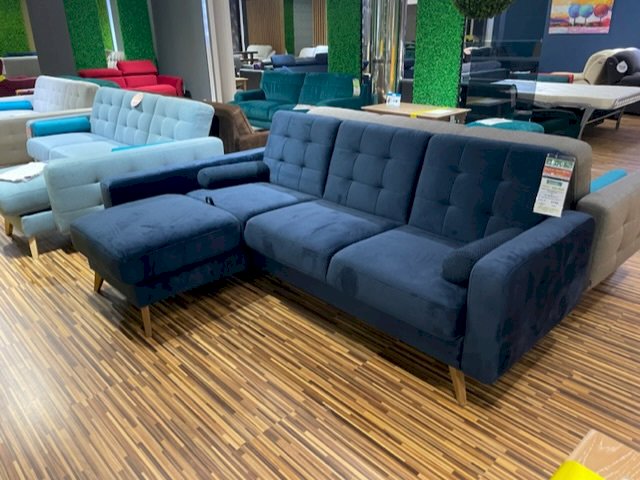 GALA COLLEZIONE - NAROŻNIK NAPPA Z FUNKCJĄ SPANIA I POJEMNIKIEM, TK. MONOLITH 77