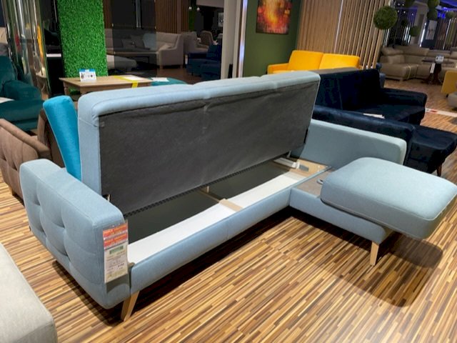 GALA COLLEZIONE - NAROŻNIK NAPPA Z FUNKCJĄ SPANIA I POJEMNIKIEM, TK. PIK 14