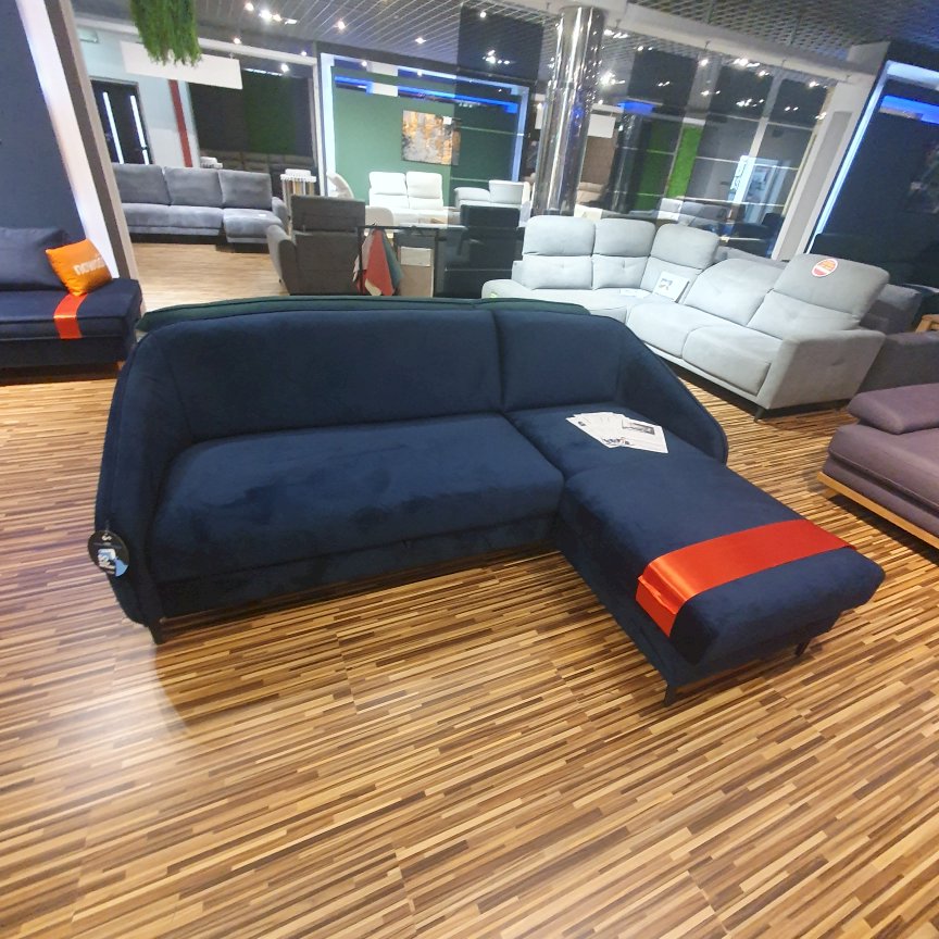 Mateo - narożnik z funkcją spania i pojemnikiem, tk. Monolith 