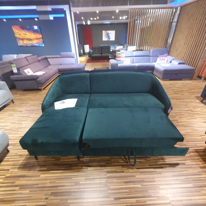 Mateo - narożnik z funkcją spania i pojemnikiem, tk. Monolith 