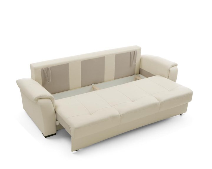 Gala - velvet sofa 3 osobowa z funkcją spania 3f