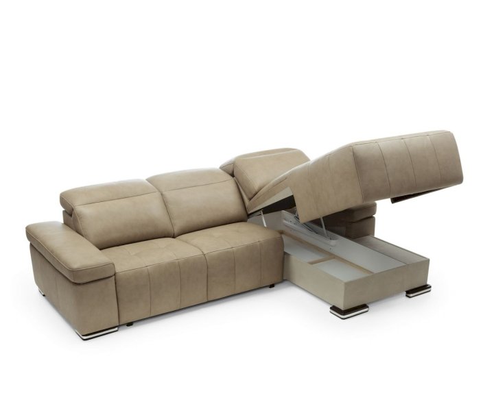 Gala - domo narożnik 2,5fl-1d(5)sp z funkcją spania i pojemnikiem na pościel