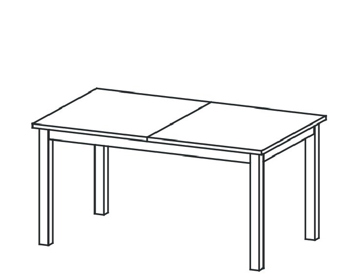 Taranko - stół lu-s1
