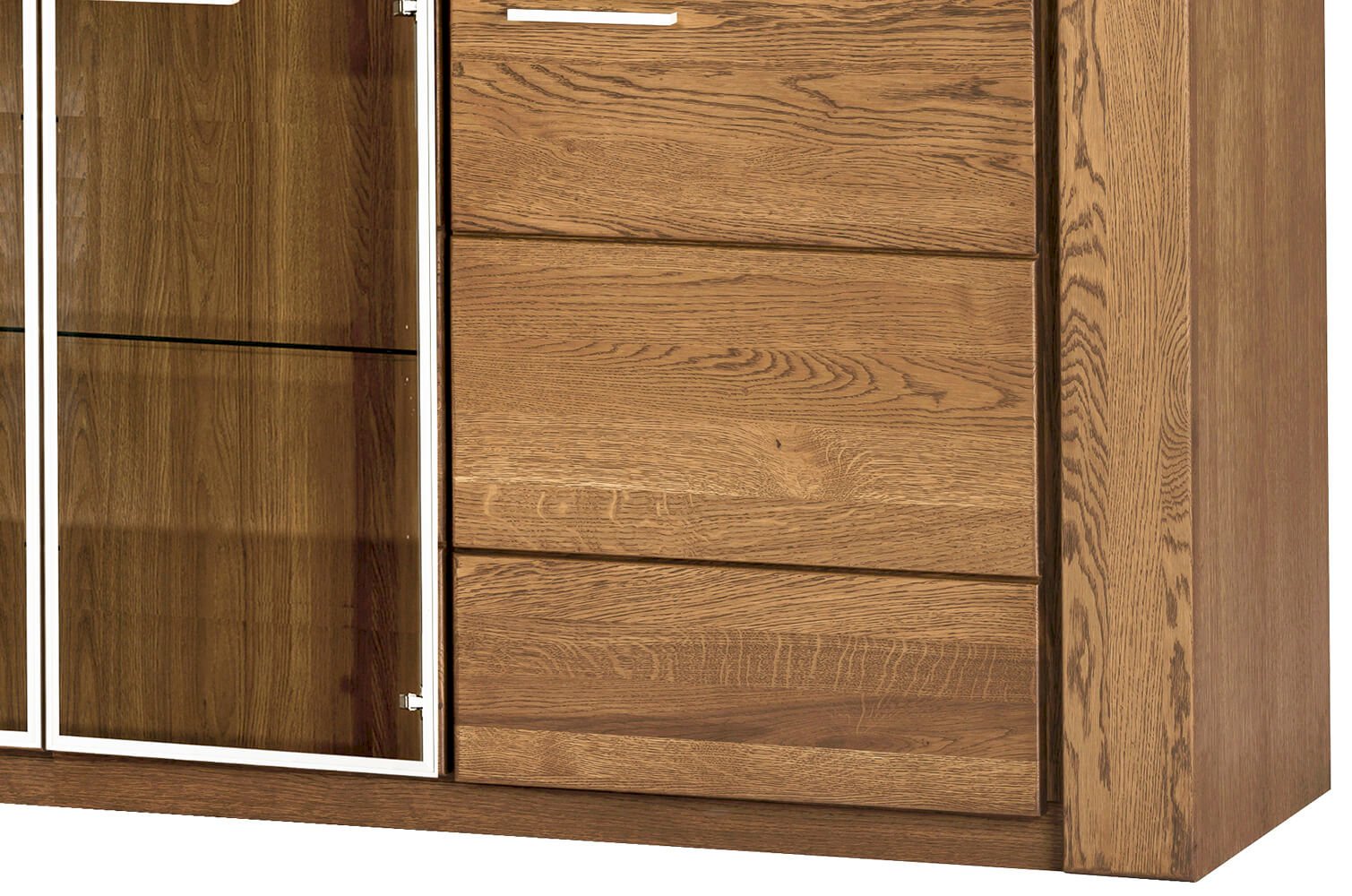 Komoda 4-drzwiowa VELVET 49 - dąb rustical - PRESTIGELINE