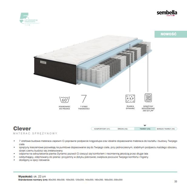 Sembella - Clever 90x200