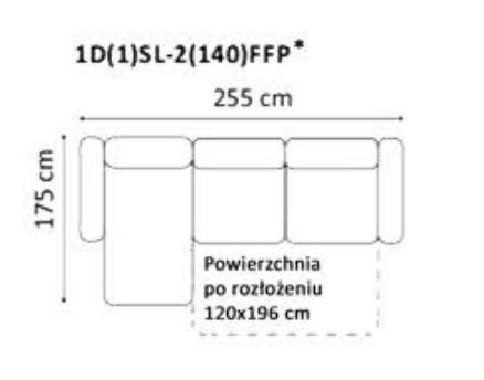 GALA - OLBIA - NAROŻNIK KE(60)SL-EN(2)-2(140)FFP