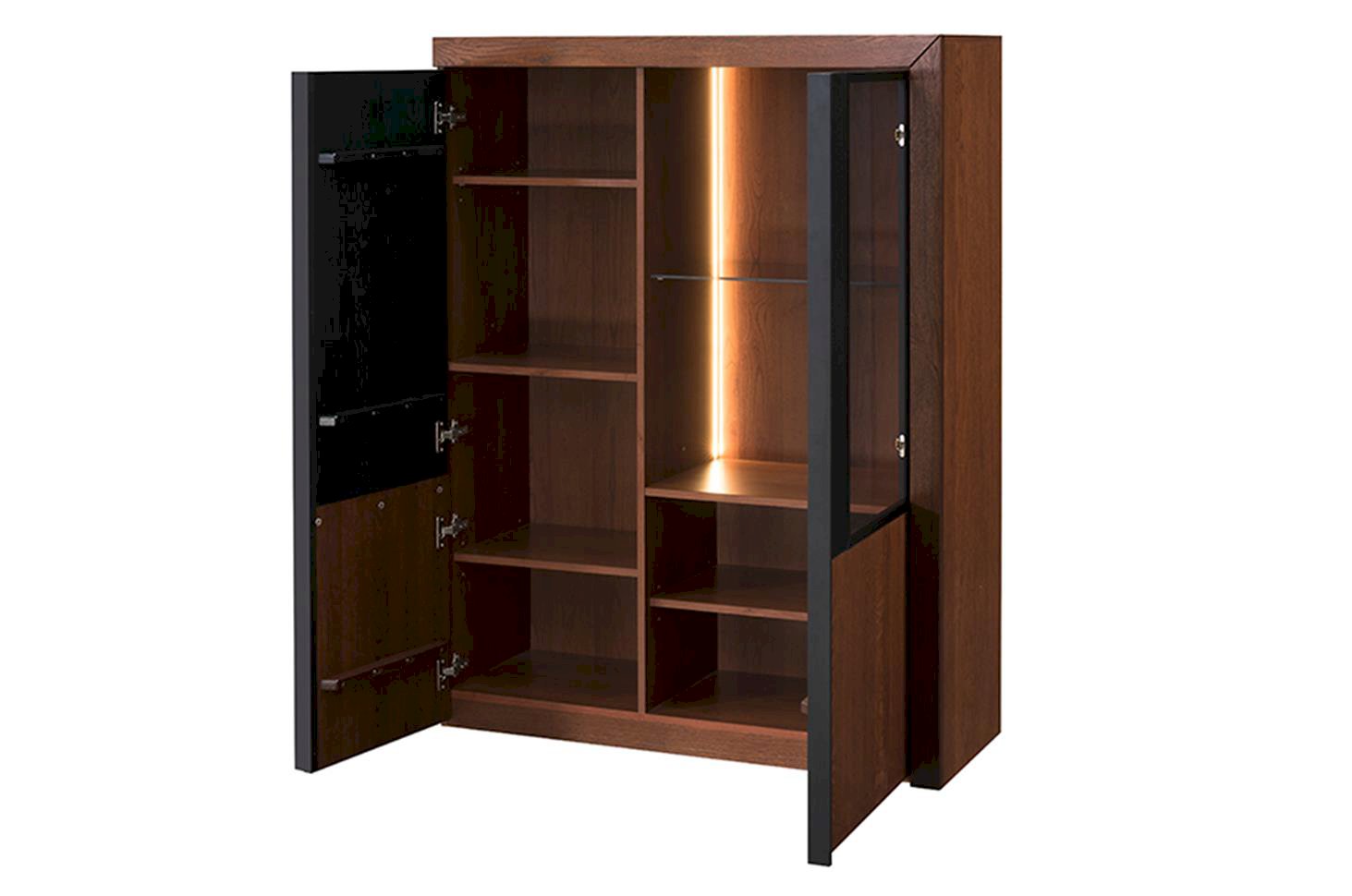 Szynaka Meble - Paris 15 Witryna 2-drzwiowa niska