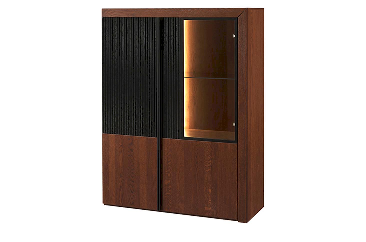 Szynaka Meble - Paris 15 Witryna 2-drzwiowa niska