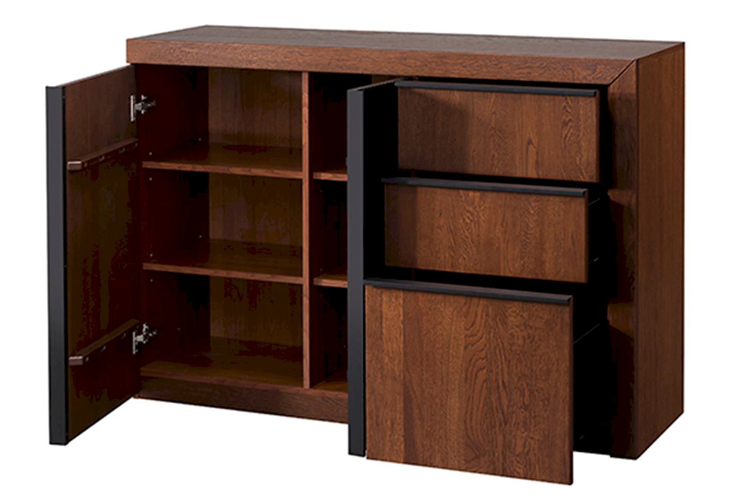 Szynaka Meble - Paris 46 Komoda 2-drzwiowa z 3 szufladami