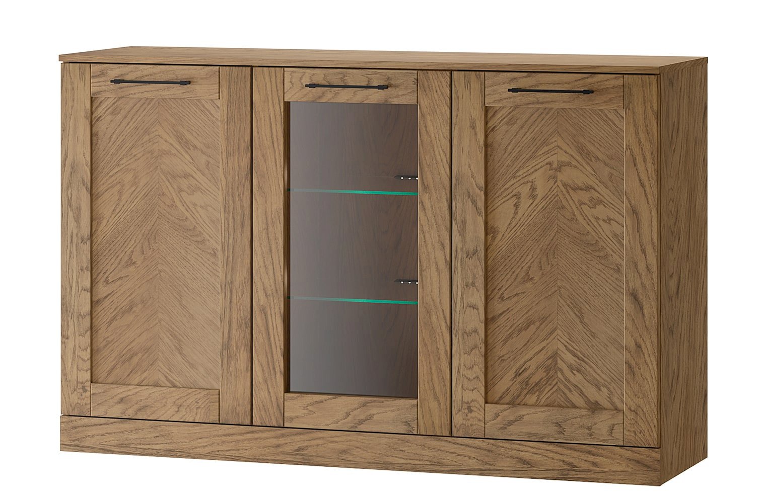 Szynaka Meble - Cozy 45 Komoda 3-drzwiowa z oświetleniem w standardzie