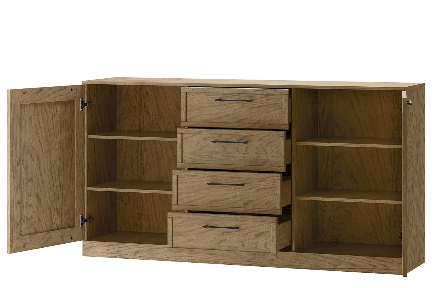 Szynaka Meble - Cozy 47 Komoda 2-drzwiowa z 4 szufladami