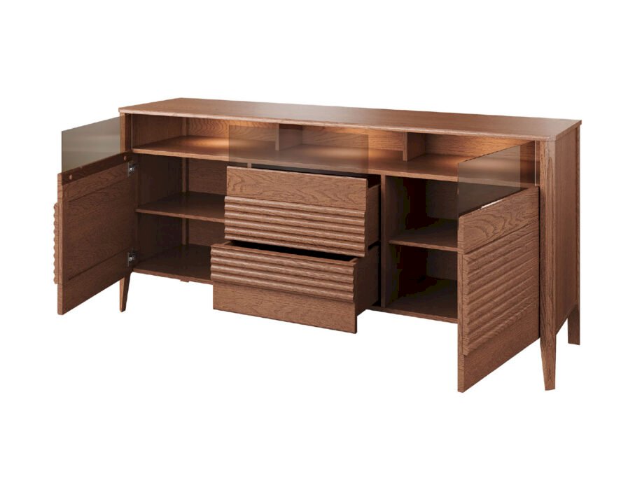 Mebin - Tango Komoda duża 2D2SZ z oświetleniem