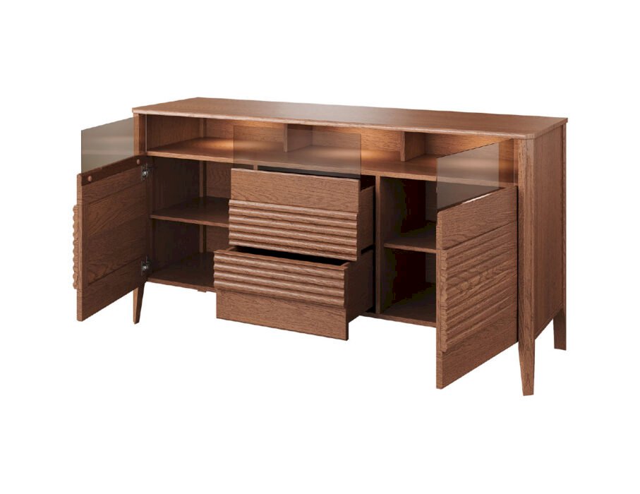 Mebin - Tango Komoda mała 2D2SZ z oświetleniem