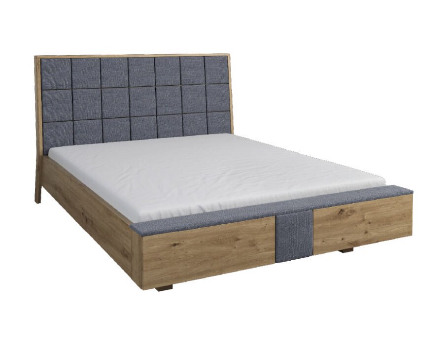 Mebin - Etna, Łóżko 140 - zagłówek wysoki