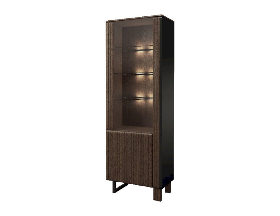 Mebin - Isla, Witryna pojedyncza 1DS1D prawa z oświetleniem