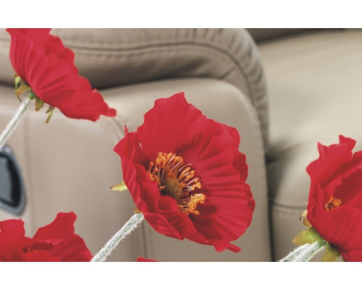 Vero - papavero -  sofa z funkcją spania oraz pojemnikiem. 3rdl+1swp