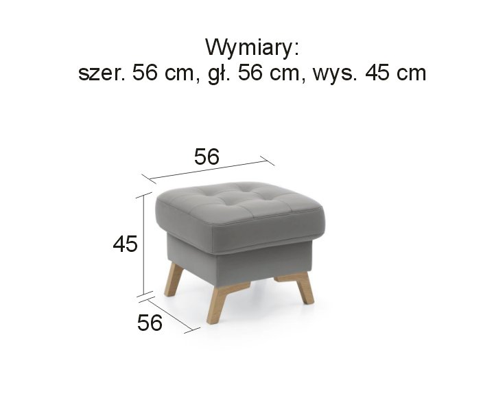 Sweet sit – fiord taboret ze skrzynką