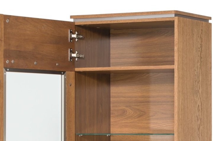 Szynaka - montenegro 10 witryna 1-drzwiowa (lewa, oświetlenie opcjonalne) 