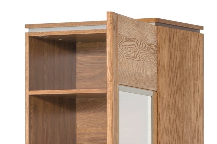 Szynaka - montenegro 11 witryna 1-drzwiowa (prawa, oświetlenie opcjonalne) 