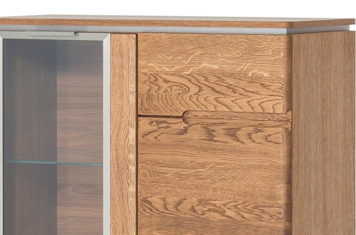 Szynaka - montenegro 15 witryna 2-drzwiowa (niska, oświetlenie opcjonalne)