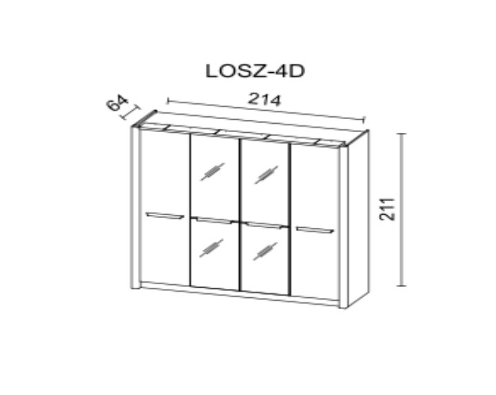 Stolwit - londyn - szafa 4d