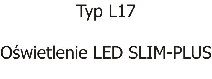 Dekort  l17 oświetlenie led slim-plus Dekort  l17 oświetlenie led slim-plus